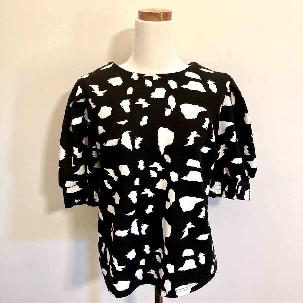 Melloday puffy sleeve blouse Size M